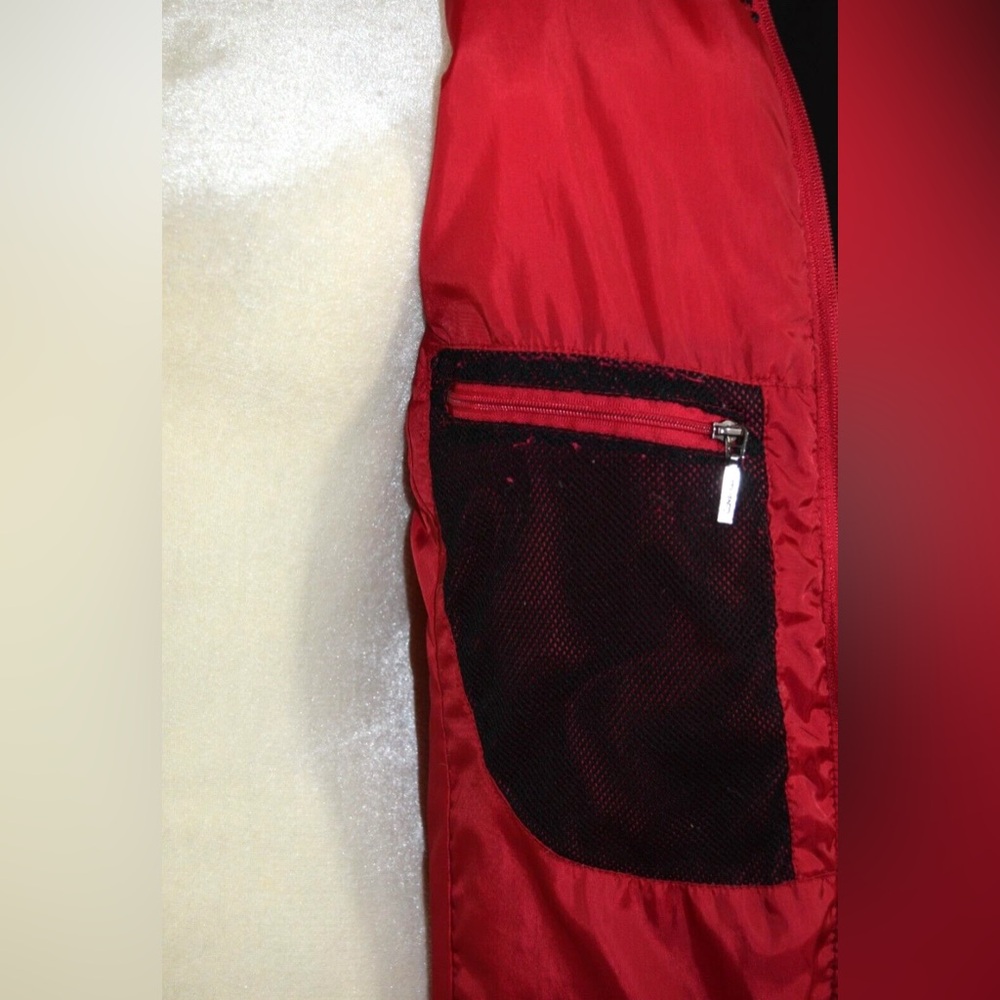 Calvin Klein Red Down Packable Jacket, Small - image 3